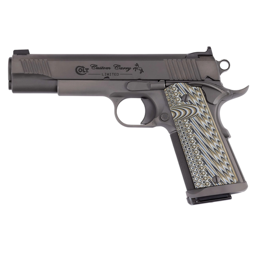 Colt Mfg O1080CS Custom Carry 45 ACP 7+1 5" National Match Barrel