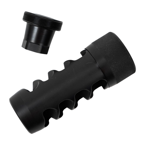 Area 419 419HFMAT-6-5824 Hellfire Match Self Timing Brake 6mm 5/8"x24 Threads Black Nitride Steel 6" OAL