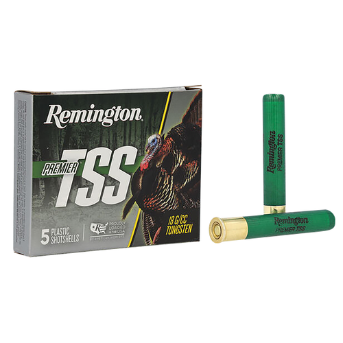Remington Ammunition 28069 Premier TSS Turkey 410 Gauge 3" 13/16 oz Tungsten 9 Shot 5 Per Box