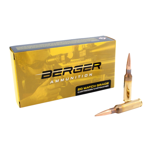 Berger Bullets 31081 Long Range Hybrid Target Long Range 6.5 Creedmoor 144 gr 20 Per Box
