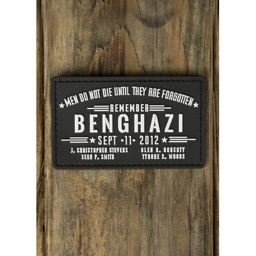 9 Line BENGHAZI PVC PATCH - PATCH-PVC-BENGHAZI