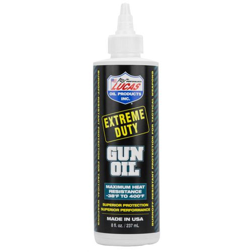 Lucas Oil 10870 Extreme Duty Gun Oil 8 oz - LUC10870