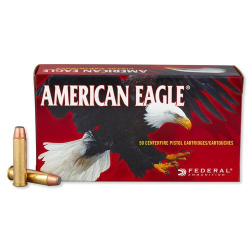 Federal American Eagle AE327 .327 Magnum Ammunition 50 Rounds JSP 100 Grain 1,500 Feet Per Second