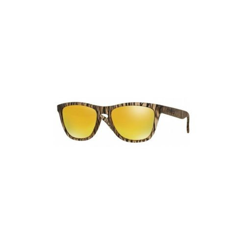 Oakley Sunglasses Frogskins Matte Sepia Frame W/ 24k Iridium Lens