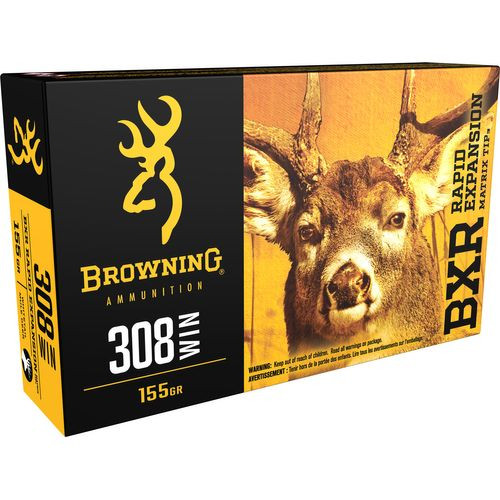 Browning Ammo B192203081 BXC  308 Win/7.62 NATO 168 GR Terminal Tip 20 Bx/ 10 Cs