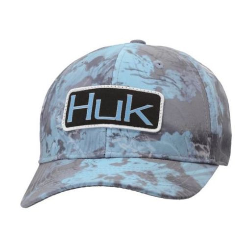Huk Youth Backwater Blue Camo Cap