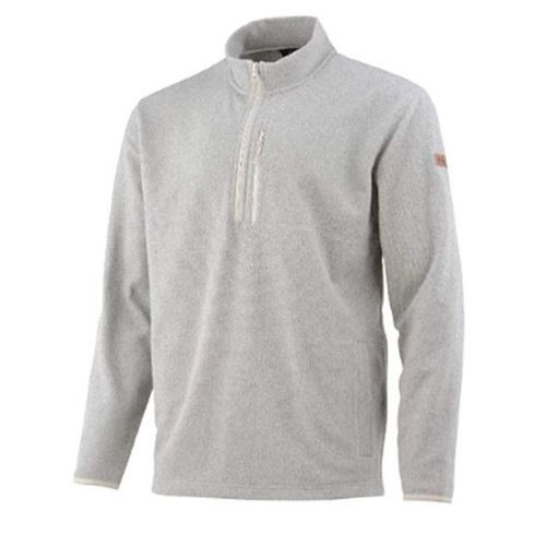 Huk Channel 1 / 4 Zip Jacket Oatmeal Heather