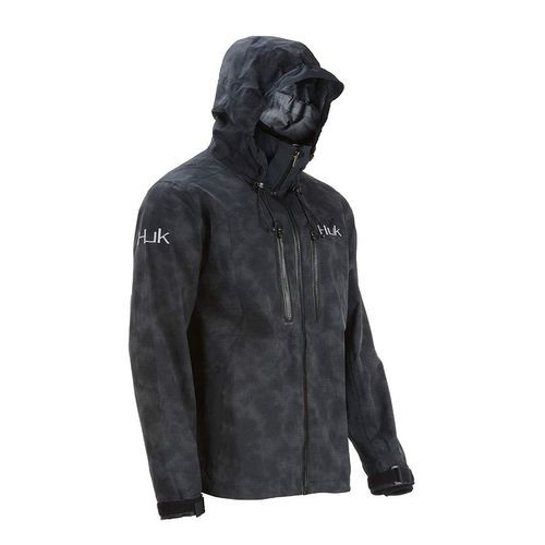 Huk Performance Fishing Leviathan Jacket Shell-Mens Black