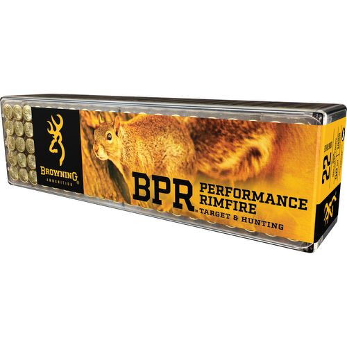 Browning Ammo B194122100 BPR  
22 LR 40 GR Lead Hollow Point 100 Bx/ 10 Cs