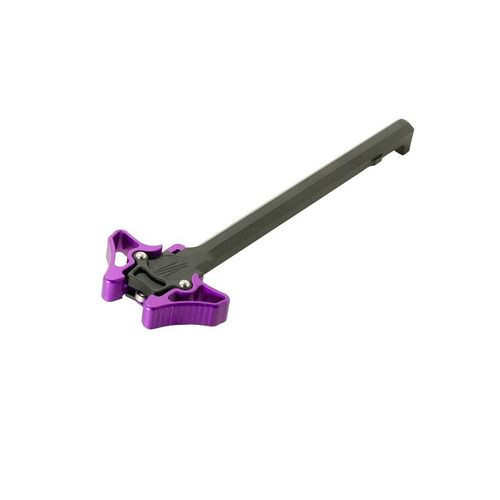 Timber Creek EM-AMBI-CH-PPA Enforcer Mini Ambi Charging Handle - Purple Anodize