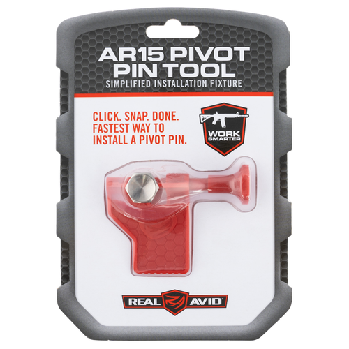 Real Avid AR-15 Pivot Pin Installation Tool Polymer Red Package Front