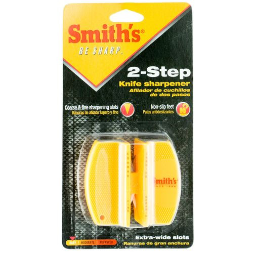 Smiths Products CCKS 2 Step Sharpener Tungsten Carbide and Ceramic Fine, Coarse