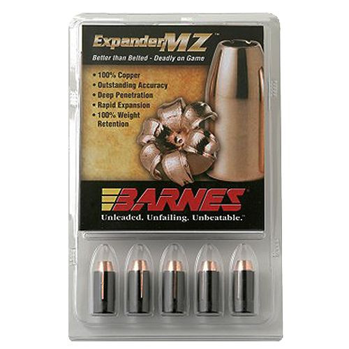 Barnes Bullets Expander MZ Muzzleloader 45 Cal Hollow Point 195gr 15rd Box - 30506