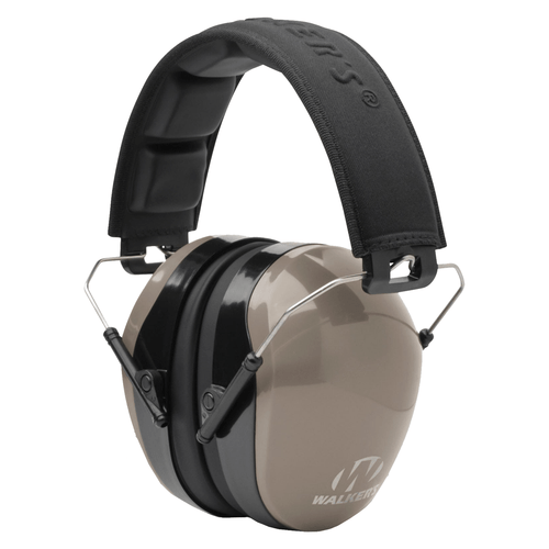 Walkers GWPFPM1FDE Pro Low Profile Folding Earmuff 22 dB Flat Dark Earth