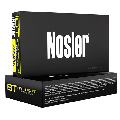 Nosler 40061 Ballistic Tip Hunting 308 Win 125 gr Ballistic Tip 20 Bx/ 10 Cs Nosler 40061 Ballistic Tip Hunting 308 Win 125 gr Ballistic Tip 20 Bx/ 10 Cs