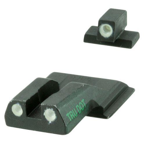 Meprolight ML11770 Tru-Dot Night Sight Set S&amp;W M&amp;P Shield Tritium Green Front/Rear Black