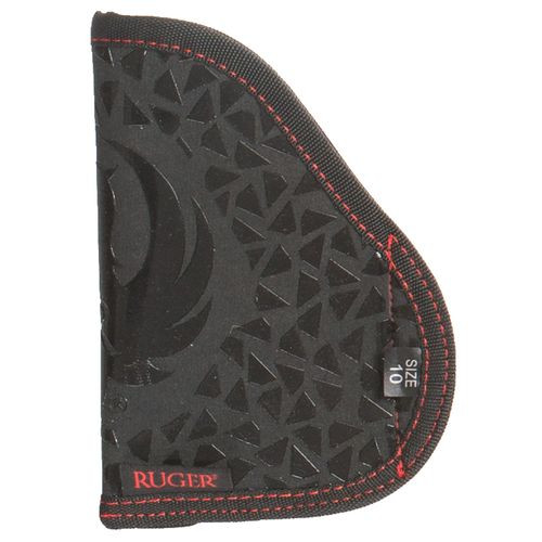 Allen 27210 Ruger Stash Pocket Ruger LC9/LC9 w/Laser Silicone Black/Red