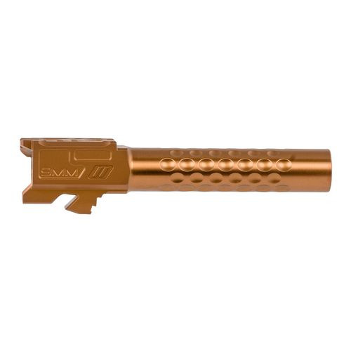 ZEV BBL19OPTBRZ Optimized Match  9mm Luger compatible Glock 19 Gen 1-4 Bronze