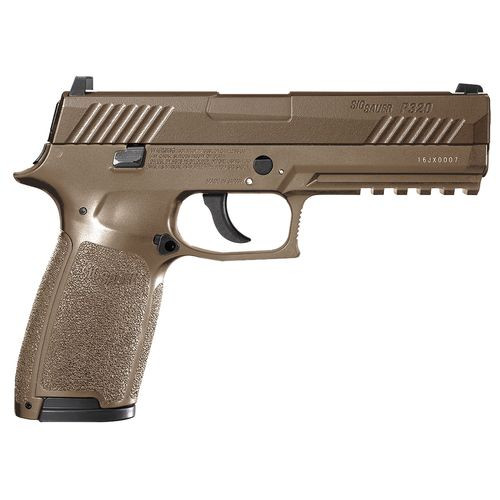 Sig Sauer Airguns P320 Air Pistol Semi-Automatic .177 Pellet/BB Coyote