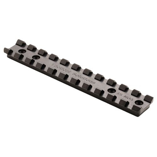 Tactical Solutions 1022SR15MOA X-Ring Scope Base 1-Piece Base with 15MOA For 10/22 Picatinny Style Black Finish