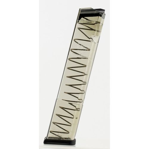 ETS Group GLK-22-170 Glock Compatible  40 S&amp;W Glock G22,23,24,27,35 24rd Clear Extended