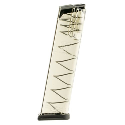 ETS Group GLK-9-22 Glock Compatible  9mm Luger G17/19/26/34 22rd Clear Detachable