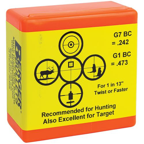 Berger Bullets 30510 Hunting30 Caliber .308 168 GR Secant Very Low Drag 100 Box