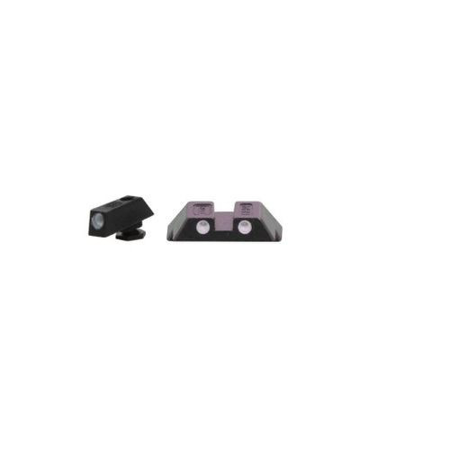 Glock OEM Night Sight Set 6.9 Rear Sights fits All 10mm and .45 Caliber Glocks - Price is for Installed