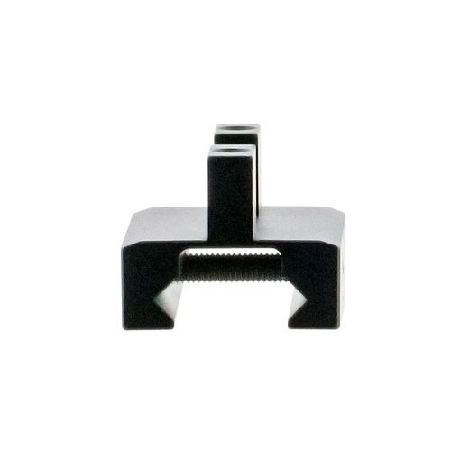 SWAGGER LLC SWAGADPRA1 Hunter  1-Piece Picatinny Rail Bipod Adapter Aluminum Black Hard Coat Anodized