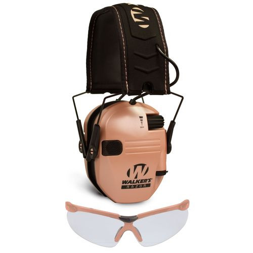 WLKR*GWP-RSEMSPSGL-RSG RAZR MUFF &amp; GLASSES ROSEGLD