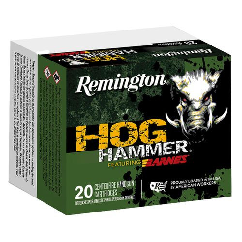 Remington Ammunition PHH454CAS1 Hog Hammer  454 Casull 250 gr Barnes XPB 20 Bx/ 10 Cs
