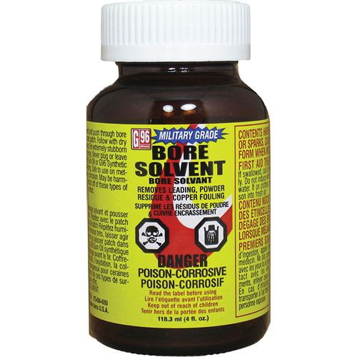 G96 1107 Military Grade Bore Solvent 4 oz Jar