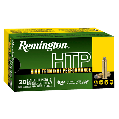 Remington Ammunition 22237 HTP 357 Mag 110 gr Semi Jacketed Hollow Point 20 Per Box 25 Cs