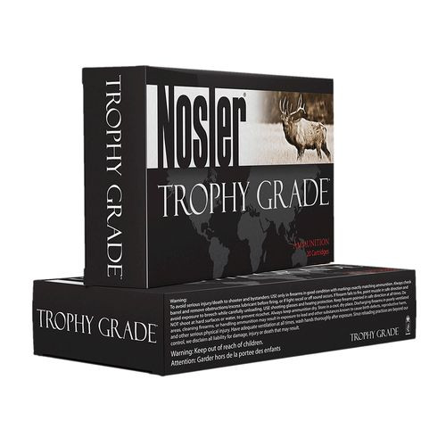 Nosler 48952 Trophy Grade  338 RUM 250 gr AccuBond 20 Bx/ 10 Cs