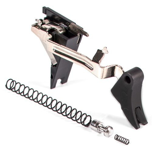 ZEV CFTPRODRP4G9BB Pro Trigger Drop-In Kit with Black Safety Compatible with Glock 17, 19, 26, 34 Gen 4 Curved