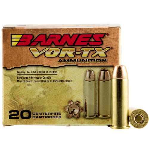 Barnes Bullets 21545 VOR-TX Handgun 44 Rem Mag 225 gr Barnes VOR-TX XPB 20 Per Box 10 Cs