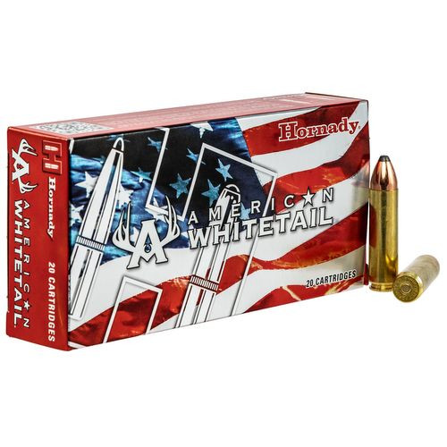 Hornady 82242 American Whitetail  450 Bushmaster 245 gr InterLock 20 Bx/ 10 Cs