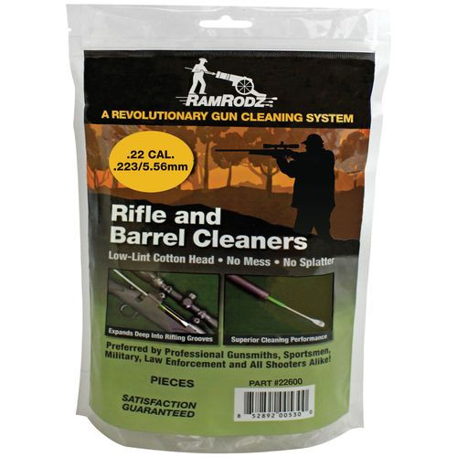 RamRodz 22600 Barrel Cleaner Cotton Swab 22 Caliber