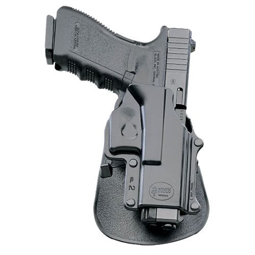 Fobus GL2E2LH Evolution  Belt Paddle LH Glock 17/19/22/23/31/32/34/35 Plastic Black