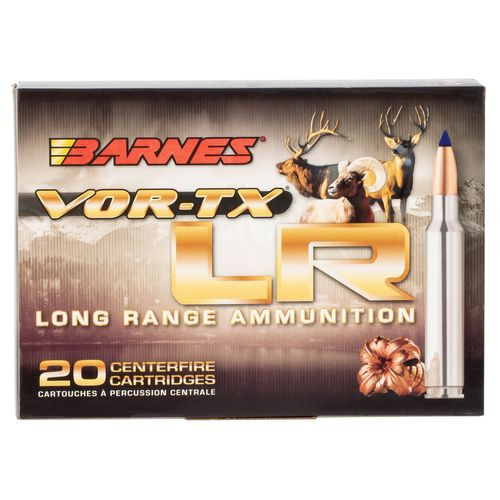 Barnes Bullets 29011 VOR-TX LR Rifle  300 RUM 190 gr LRX Boat Tail 20 Bx/ 10 Cs