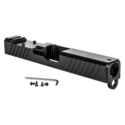 ZEV SLDZ193GDUTYRMRBLK Duty RMR Stripped compatible with Glock 19 Gen1-3 Black Nitride 17-4 Stainless Steel