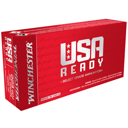 Winchester Ammo USA Ready 223 Rem 62 gr  Open Tip Rifle Ammo