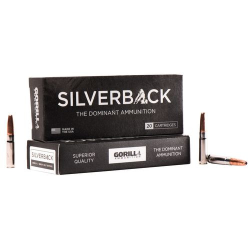 Gorilla SB300205SD Silverback Self Defense 300 Blackout 205 gr Copper Solid 20 Bx/ 10 Cs