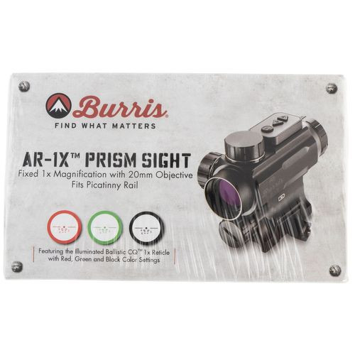 Burris 300214 AR-1X  1x 20mm Illuminated Ballistic CQ Matte Black