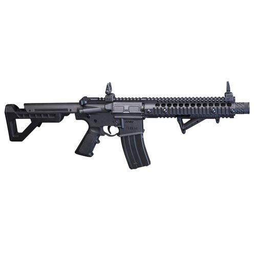 Crosman DSBR DPMS SBR Air Rifle Semi/Full Auto 4.5mm BB 25 round 6 Position Black Stock