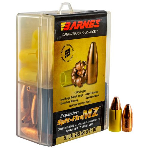 Barnes Bullets 30579 Spit-Fire MZ  50 Black Powder 285 GR 24