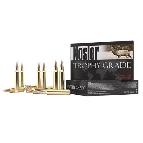 Nosler 60128 Trophy Grade Long Range 6.5x284 Norma 129 gr AccuBond Long Range 20 Bx/ 10 Cs