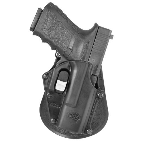 Fobus GL2DPH Digit Path  Belt Paddle Glock 17/19/22/23/31/32/34/35 Plastic Black