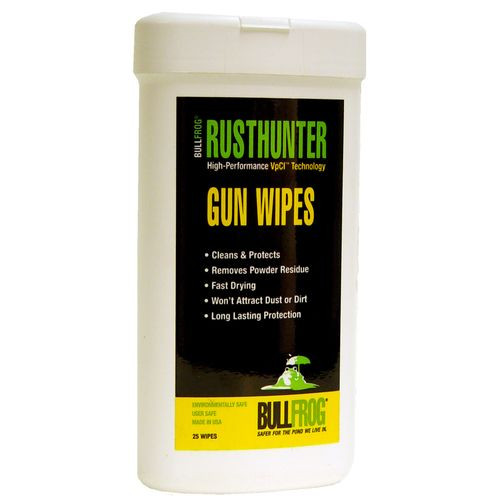 Bull Frog 92383 Rust Hunter Gun Care Wipes