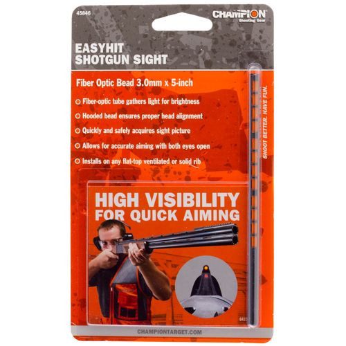 Champion Targets 45846 Easy Hit Shotgun Sight Orange Blk